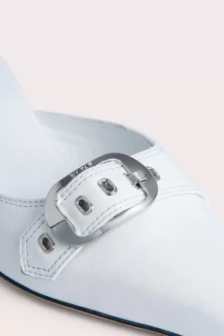 Evelyn White Nappa Leather