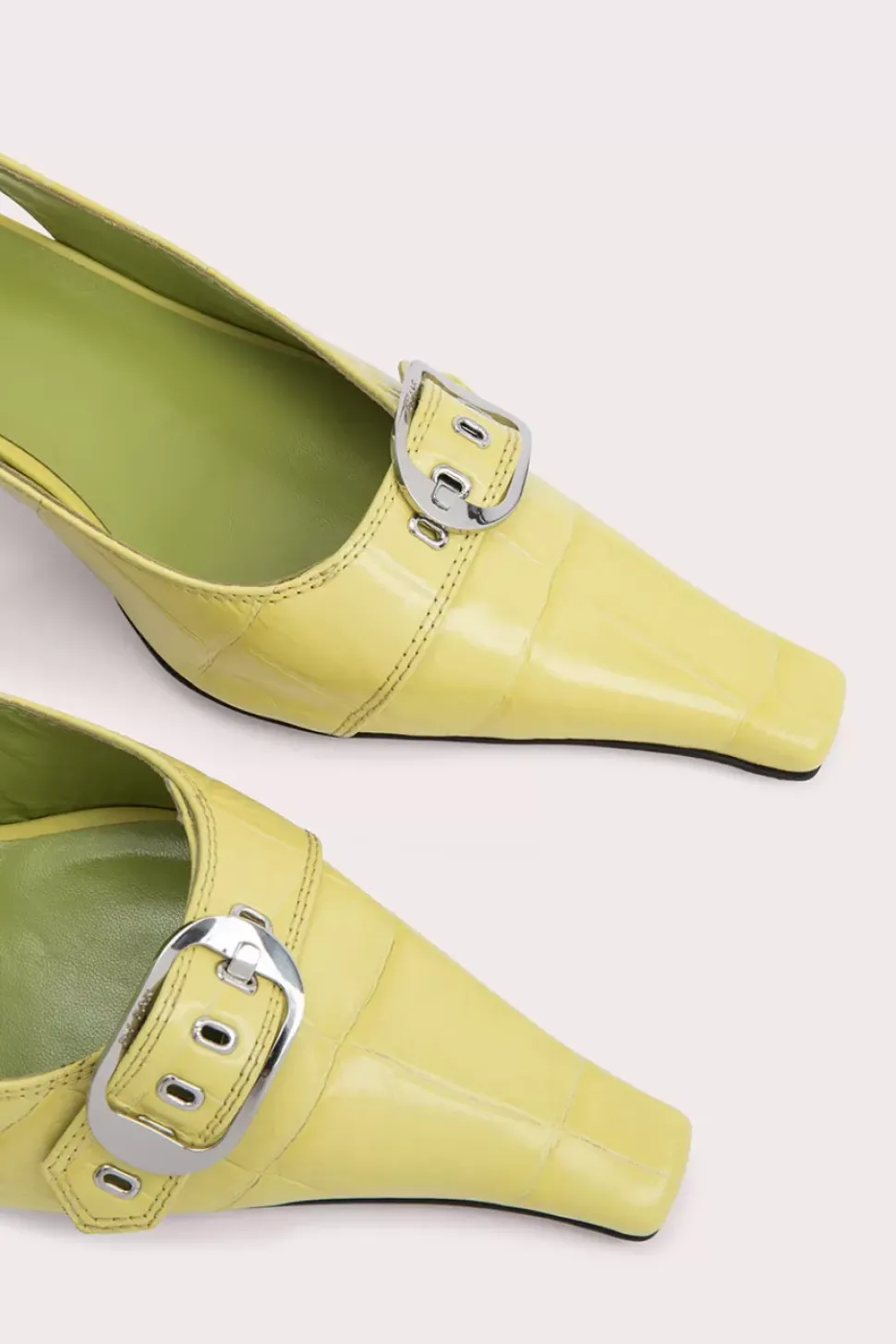 Evita Apple Maxi Croco And Nappa Leather