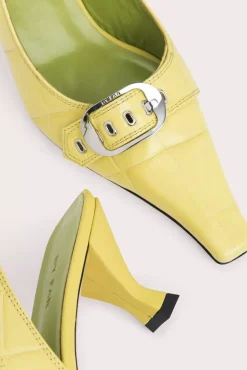 Evita Apple Maxi Croco And Nappa Leather