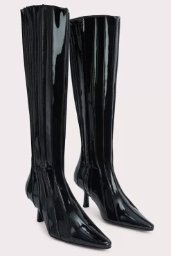Faye Black Patent Leather