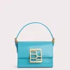 Fran Aquamarine Semi Patent Leather