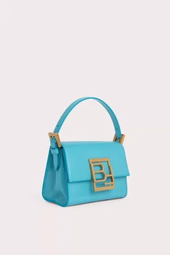 Fran Aquamarine Semi Patent Leather