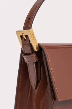 Fran Chocolate Patent Leather