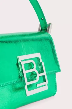 Fran Clover Green Metallic Leather