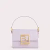 Fran Dawn Circular Croco Embossed Leather