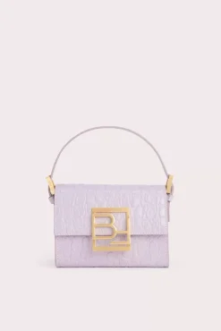 Fran Dawn Circular Croco Embossed Leather