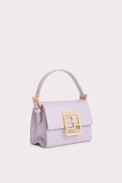 Fran Dawn Circular Croco Embossed Leather