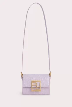 Fran Dawn Circular Croco Embossed Leather