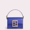 Fran Ultraviolet Metallic Grain Leather