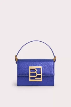 Fran Ultraviolet Metallic Grain Leather