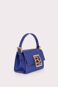 Fran Ultraviolet Metallic Grain Leather