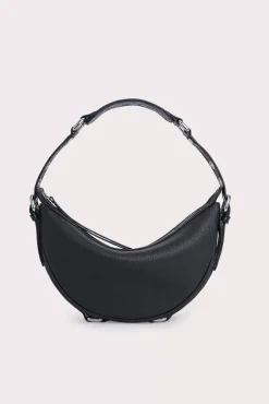 Gib Black Croco And Flat Grain Leather