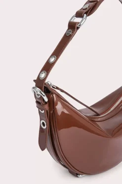 Gib Chocolate Patent Leather
