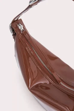 Gib Chocolate Patent Leather