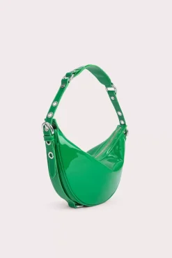 Gib Green Patent Leather