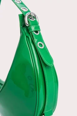 Gib Green Patent Leather