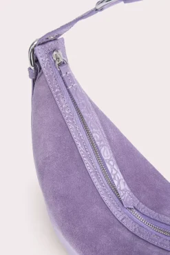 Gib Purple Haze Croco And Suede Leather