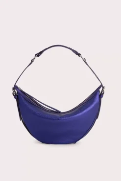 Gib Ultraviolet Metallic Grain Leather