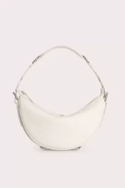 Gib White Small Grain Calf Leather