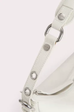 Gib White Small Grain Calf Leather