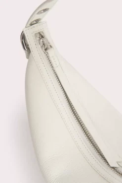 Gib White Small Grain Calf Leather