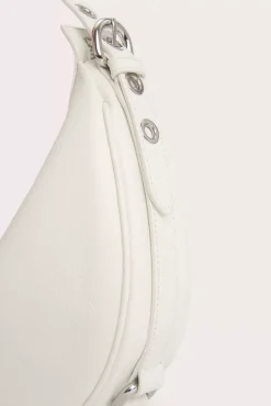 Gib White Small Grain Calf Leather