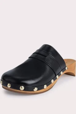 Hans Black Gloss Leather