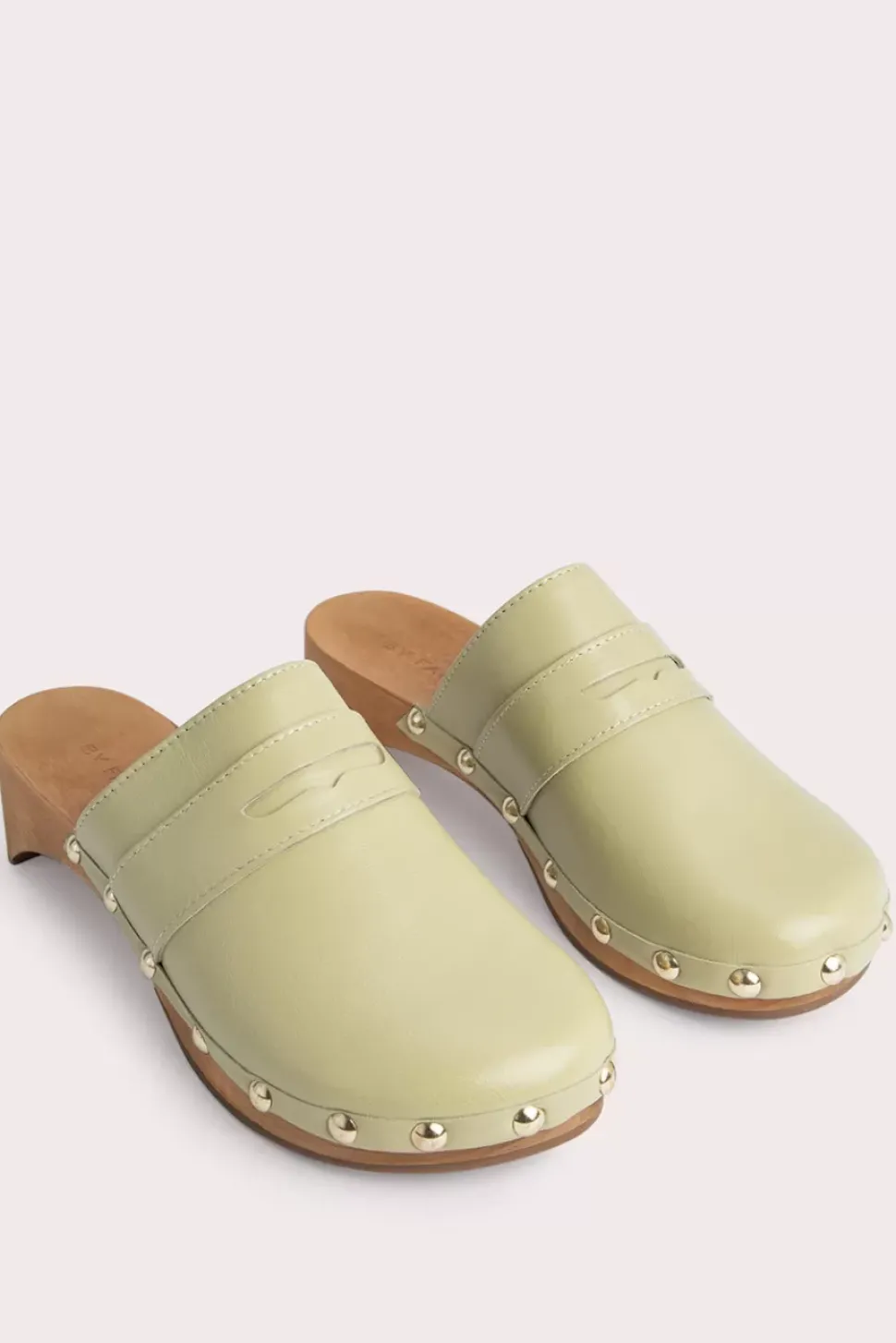 Hans Olive Gloss Leather