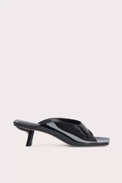 Huston Black Patent Leather