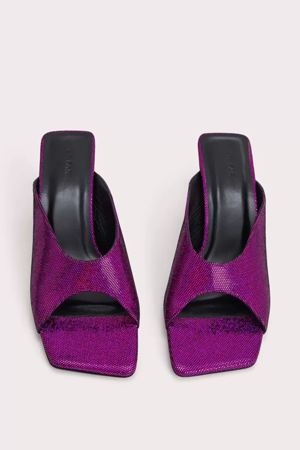 Huston Fuchsia Disco Dot Leather