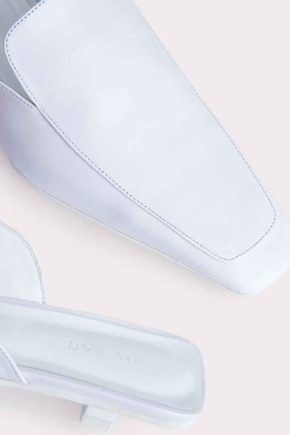 Ingrid White Gloss Leather