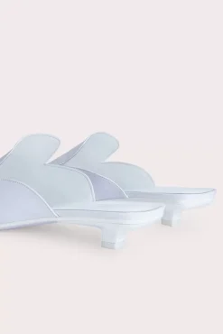 Ingrid White Gloss Leather
