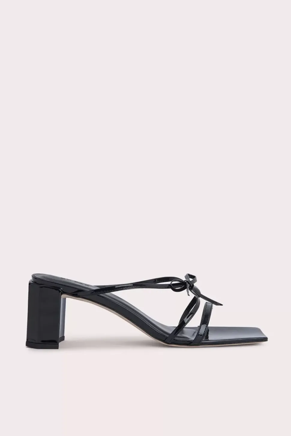 June Black Patent Leather