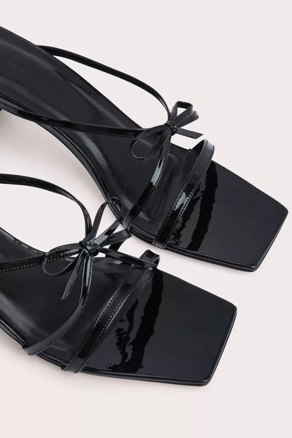June Black Patent Leather