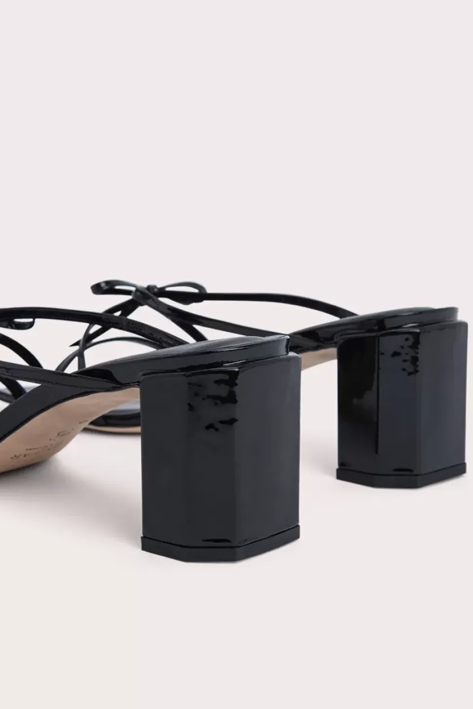 June Black Patent Leather