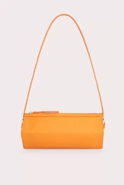 Karo Orange Flat Grain Leather