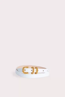 Kat White Patent Leather