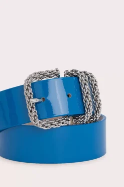 Katina Cerulean Patent Leather