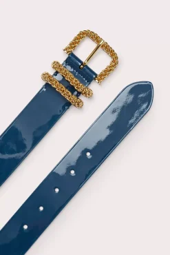 Katina Midnight Blue Patent Leather