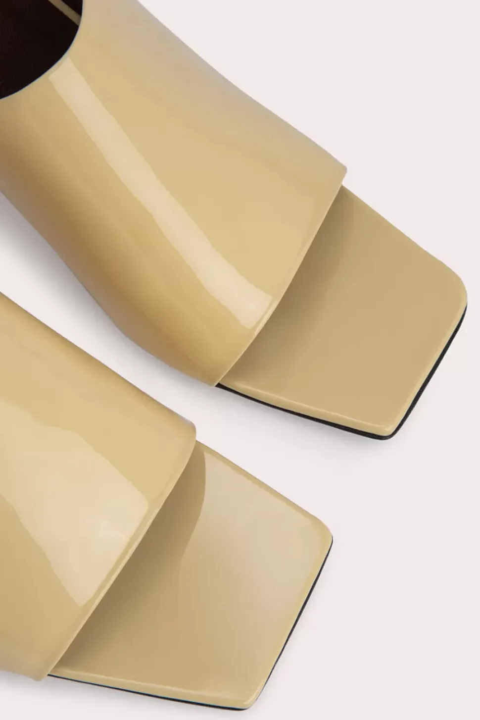Katya Parchment Patent Leather