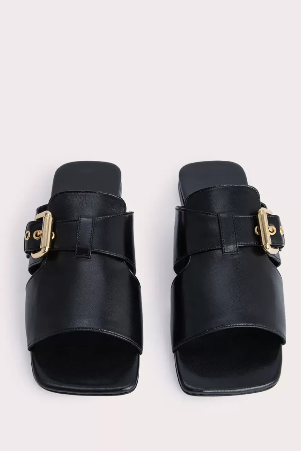 Lago Black Gloss Leather
