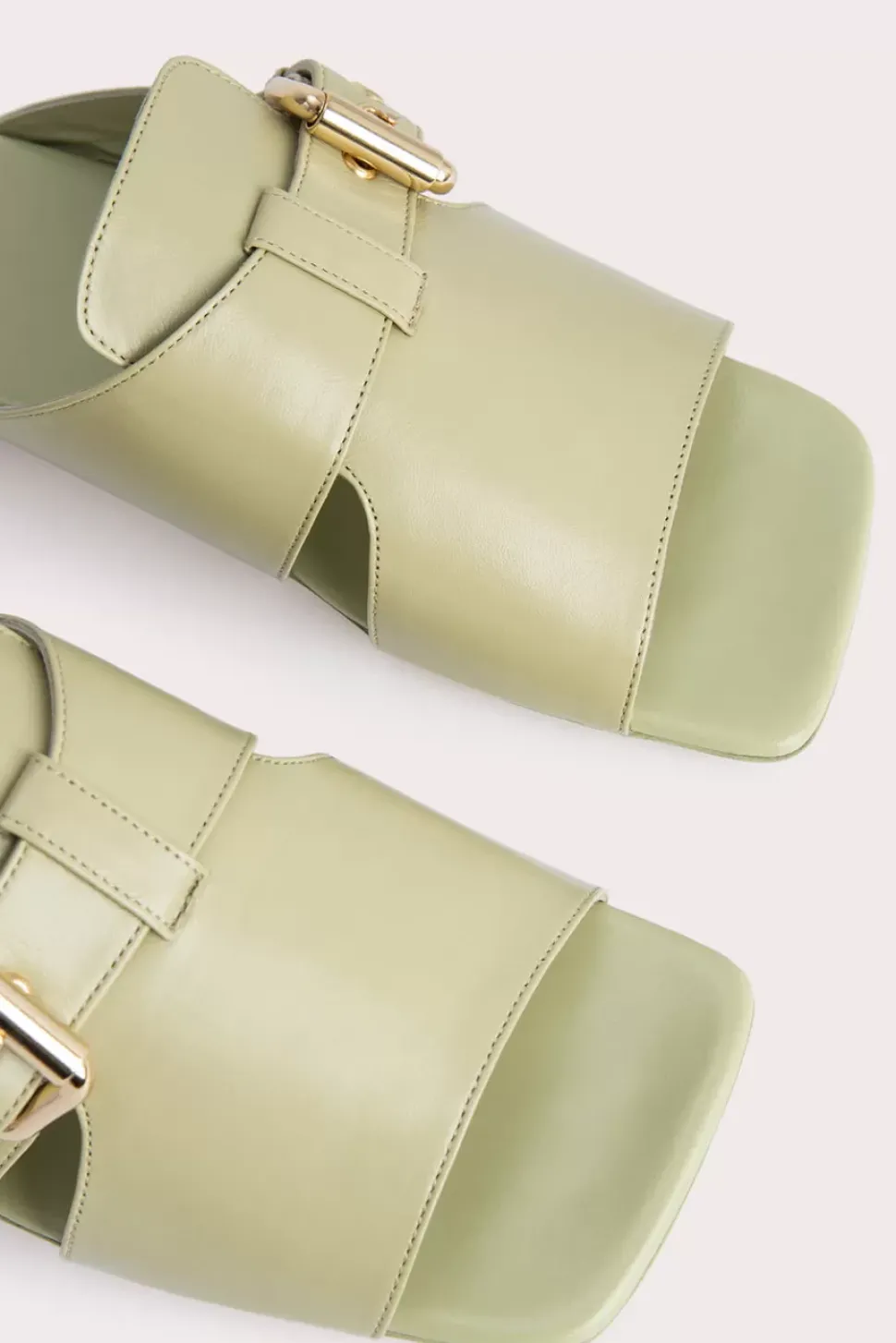 Lago Olive Gloss Leather