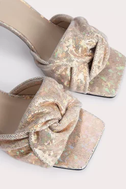 Lana Disco Ball Hologram Leather