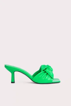Lana Super Green Gloss Leather