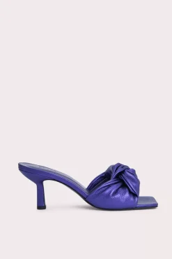 Lana Ultraviolet Metallic Grain Leather