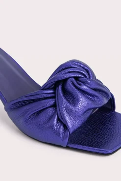 Lana Ultraviolet Metallic Grain Leather