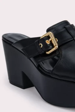 Lenka Black Gloss Leather