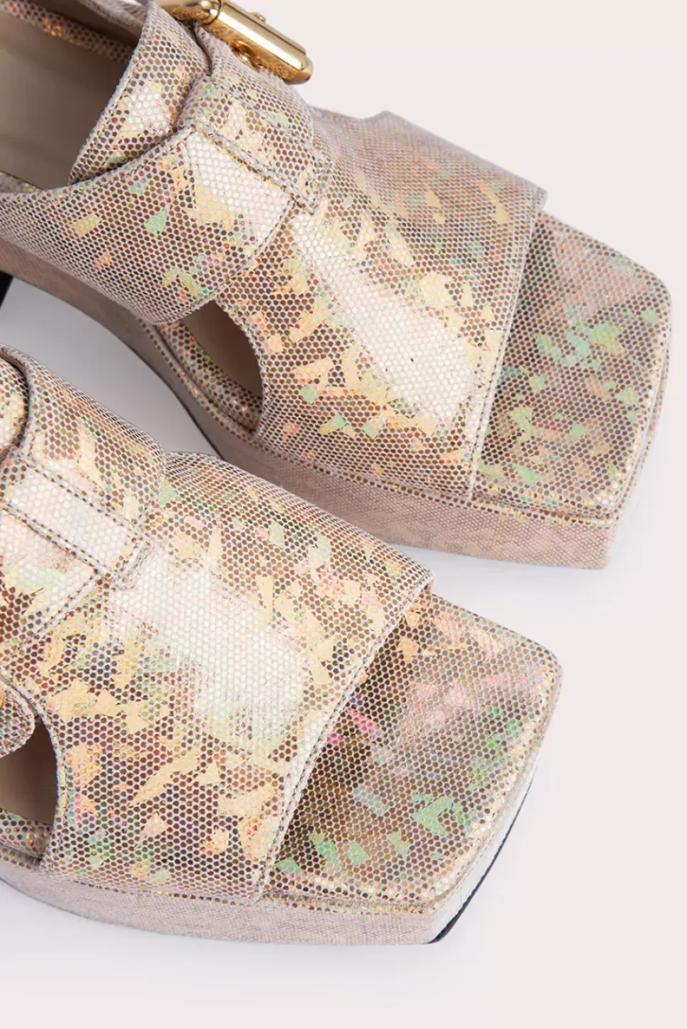 Lenka Disco Ball Hologram Leather