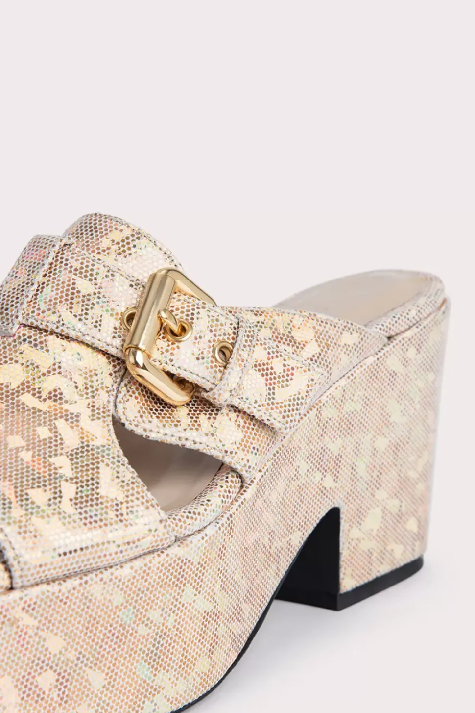 Lenka Disco Ball Hologram Leather