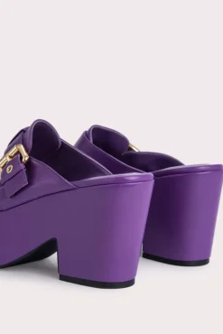 Lenka Purple Gloss Leather